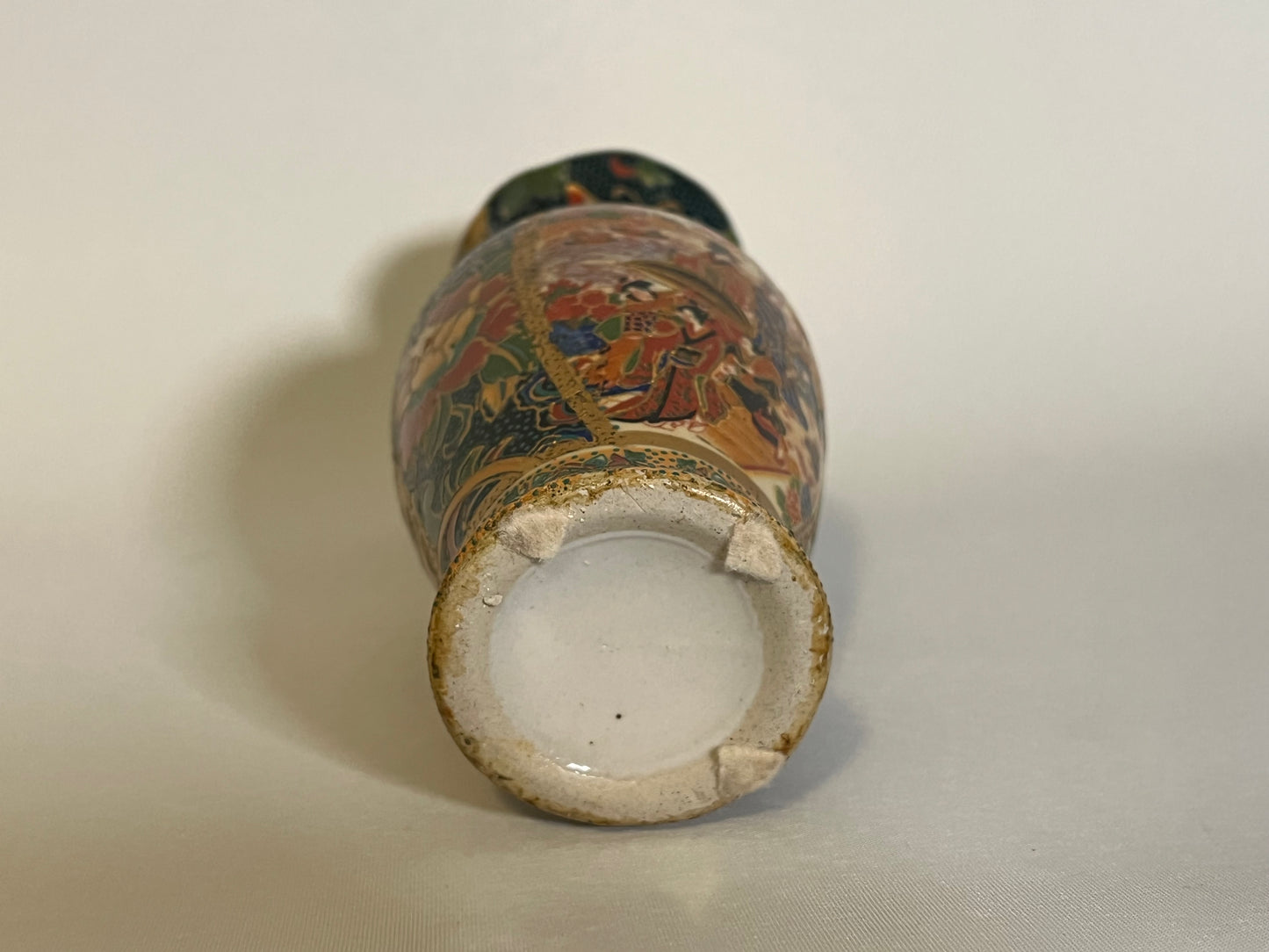 Hand Painted Asian Porcelain Vase