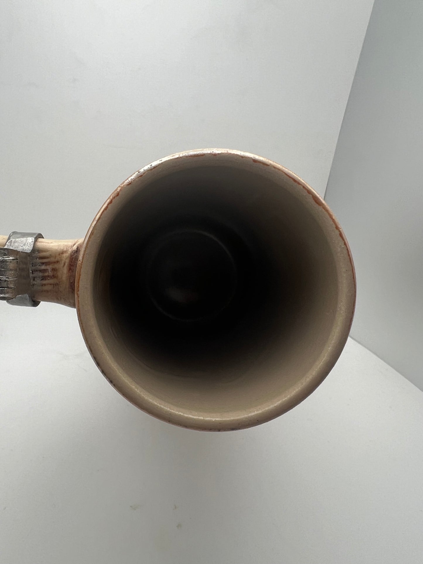West German Stein w/ Music Box Base