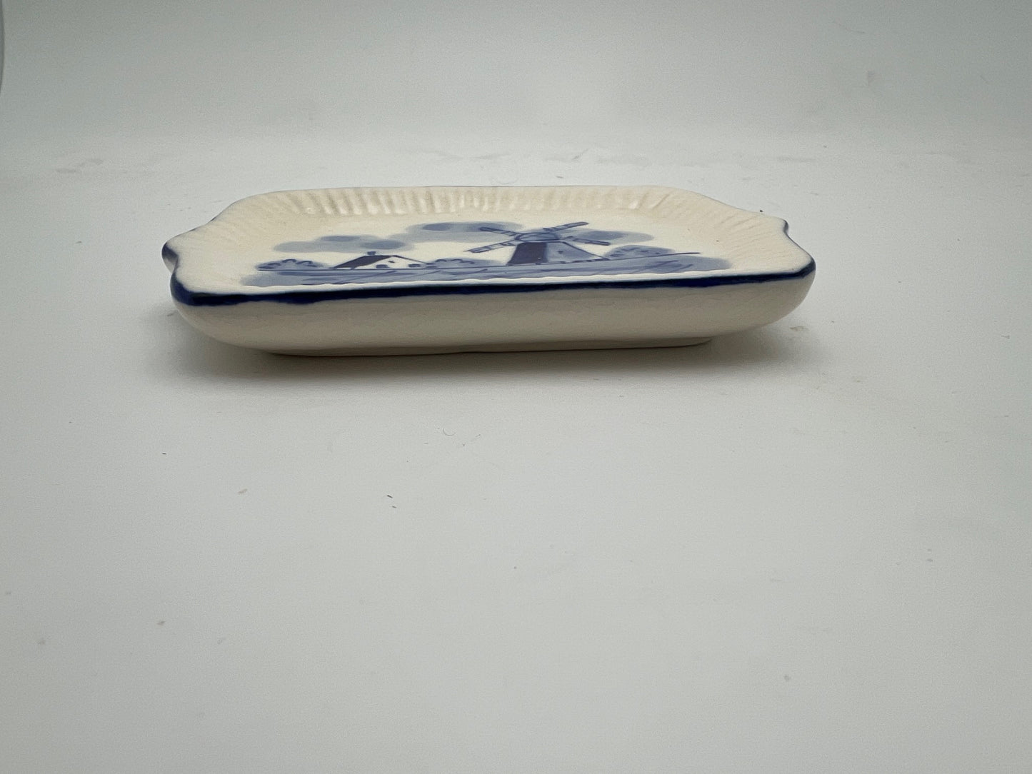 Tiny Delft Tray w/ Windmill Image