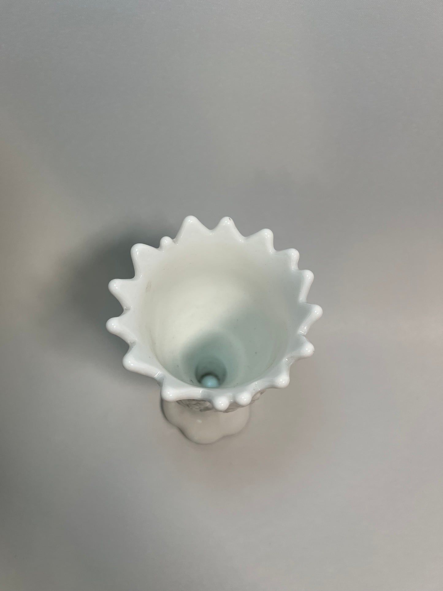 Westmoreland Lily of the Valley Milk Glass Vase