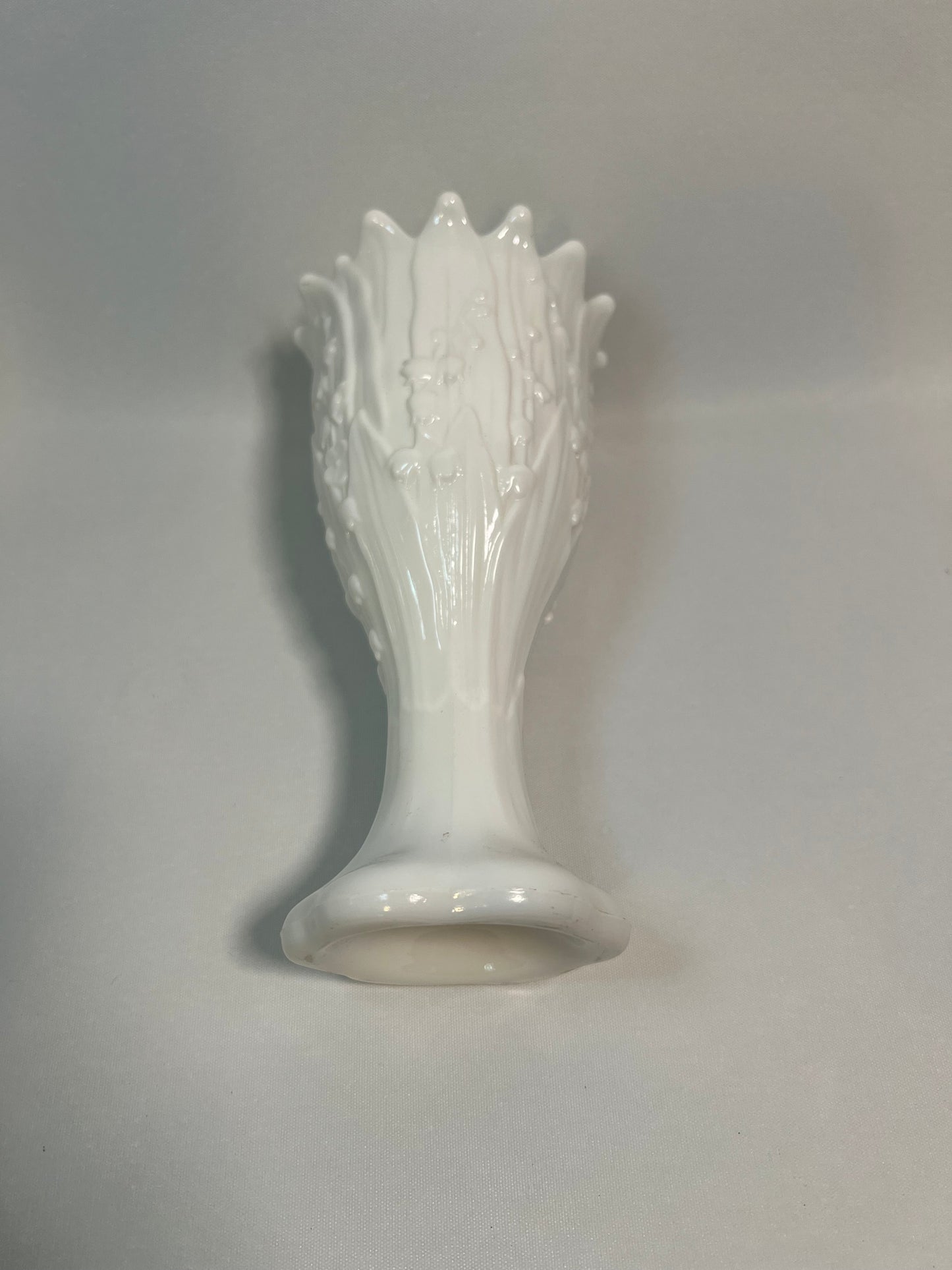 Westmoreland Lily of the Valley Milk Glass Vase