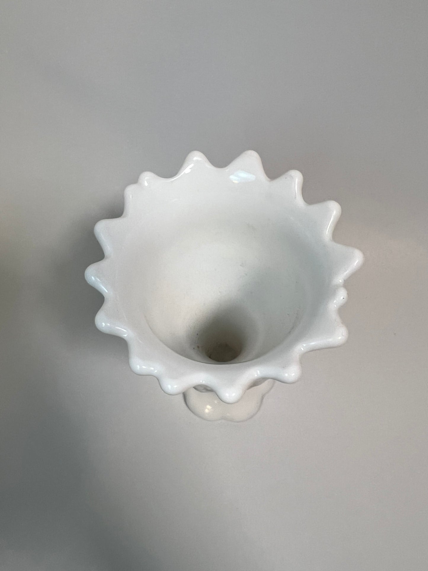Westmoreland Lily of the Valley Milk Glass Vase