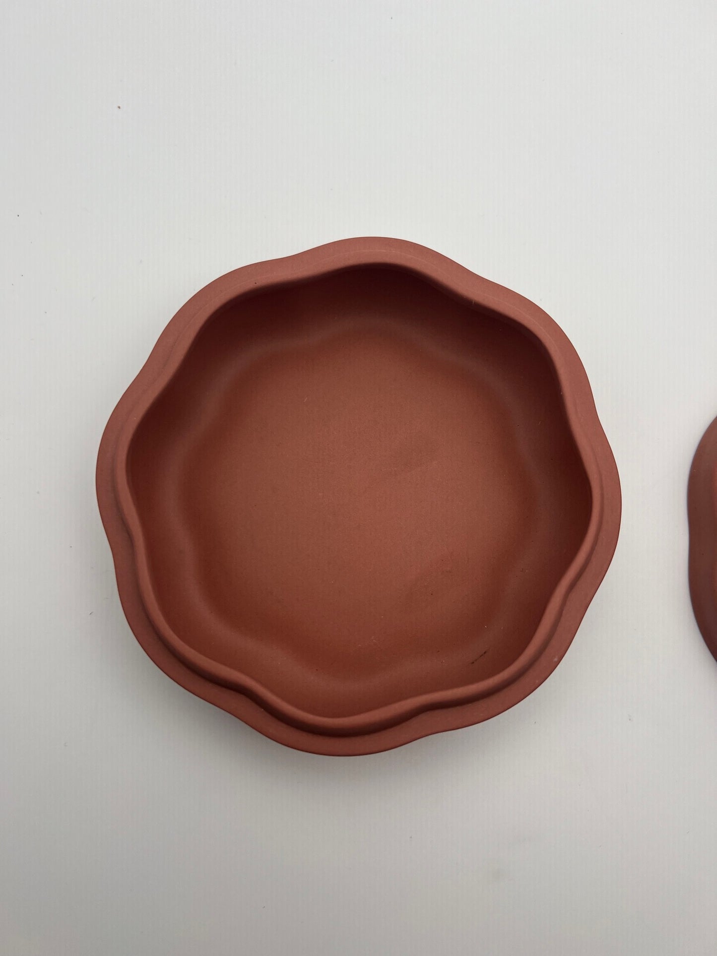 Terracotta Wedgwood Lidded Box