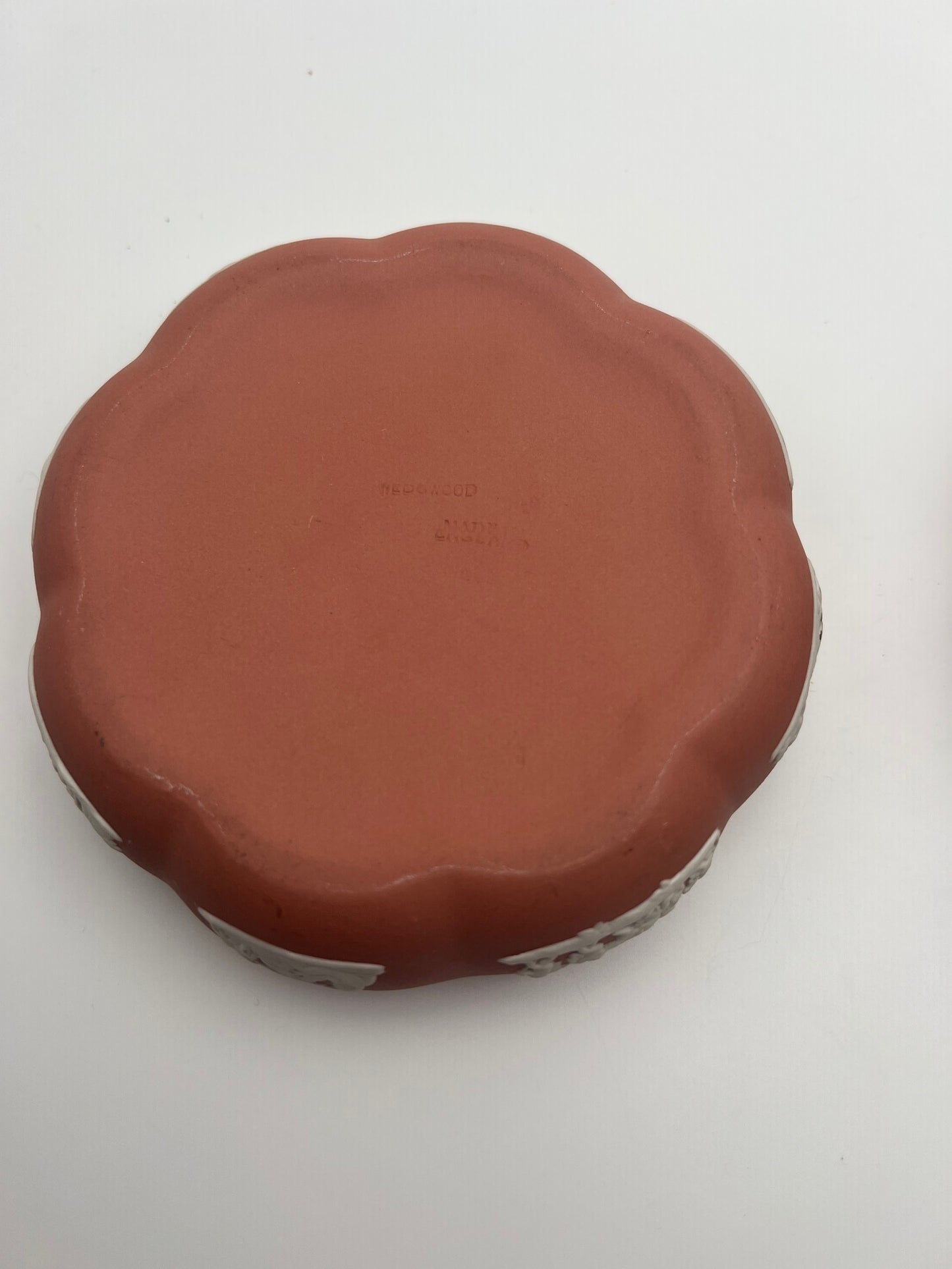 Terracotta Wedgwood Lidded Box