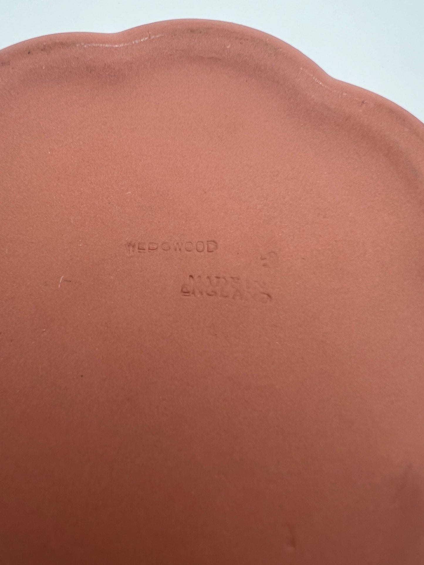 Terracotta Wedgwood Lidded Box