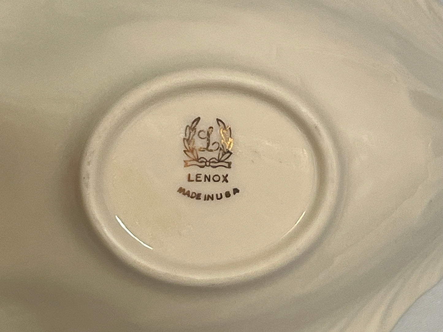 Lenox Dove Shaped Bowl/Dish w/ 24K Gold Trim, Lenox Box Included