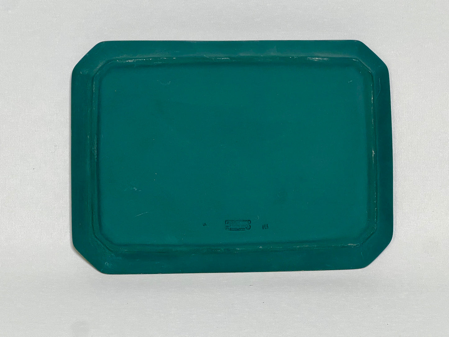 Wedgwood Spruce Green Cherub Tray