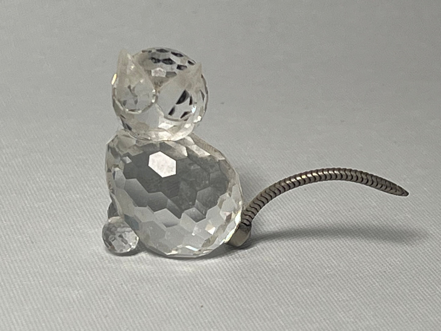 Swarovski Crystal Cat Figurine