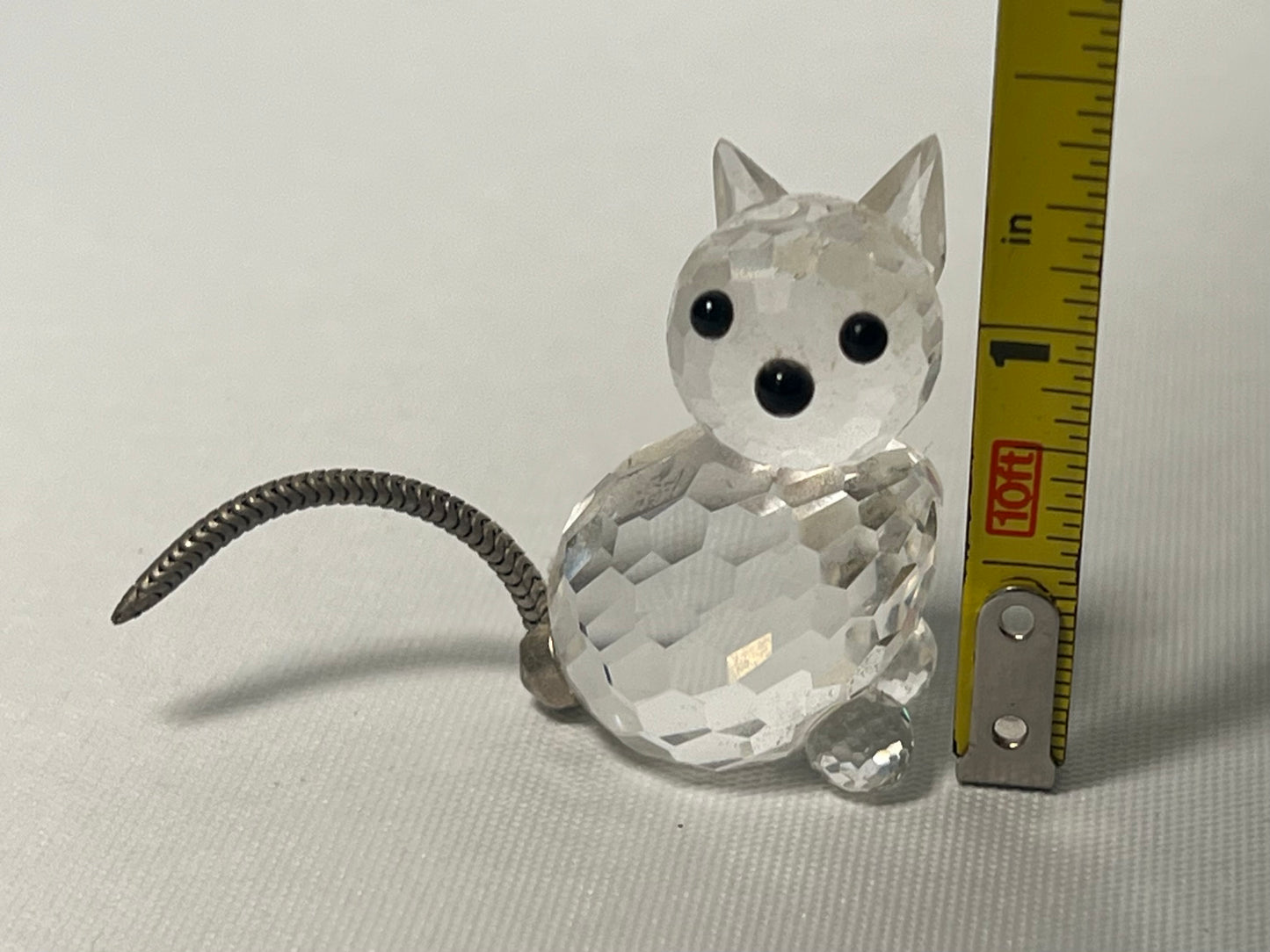 Swarovski Crystal Cat Figurine