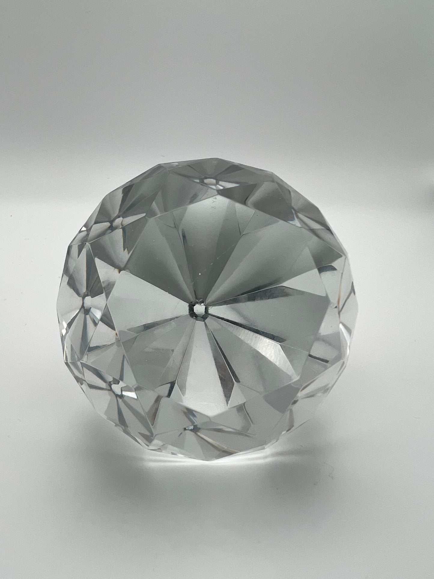 Tiffany & Co Crystal Diamond Paperweight