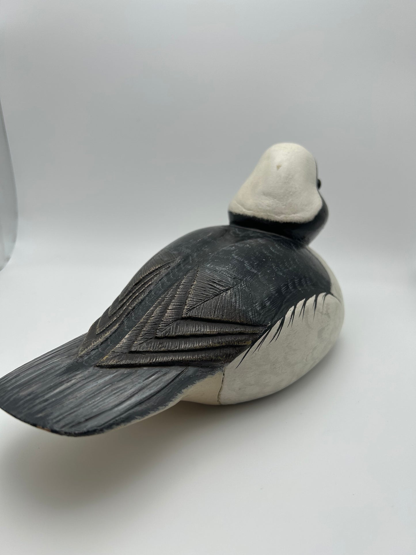 Vintage Hand Carved/Painted Signed Bill Gallagher Bufflehead Duck Decoy