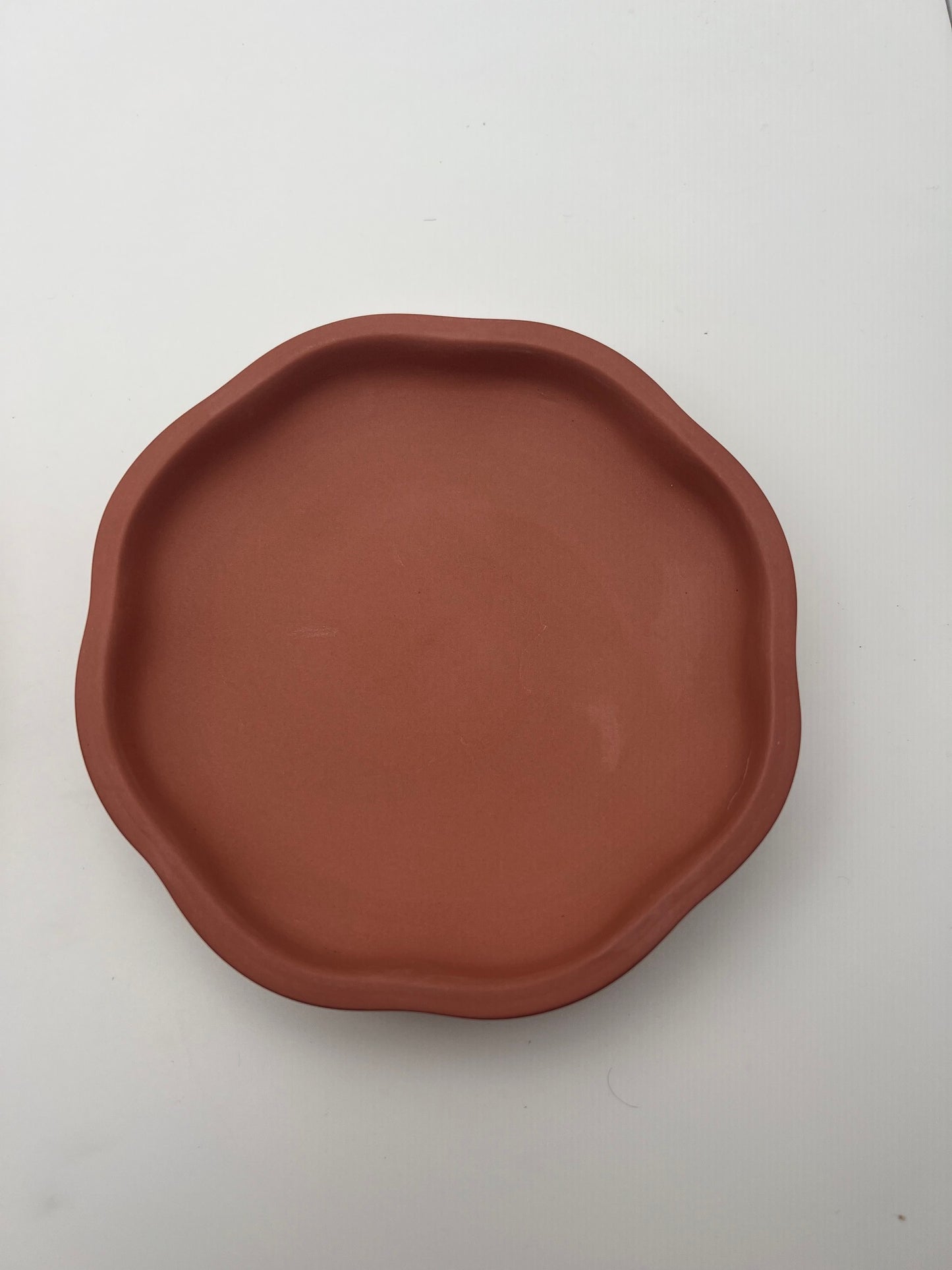 Terracotta Wedgwood Lidded Box