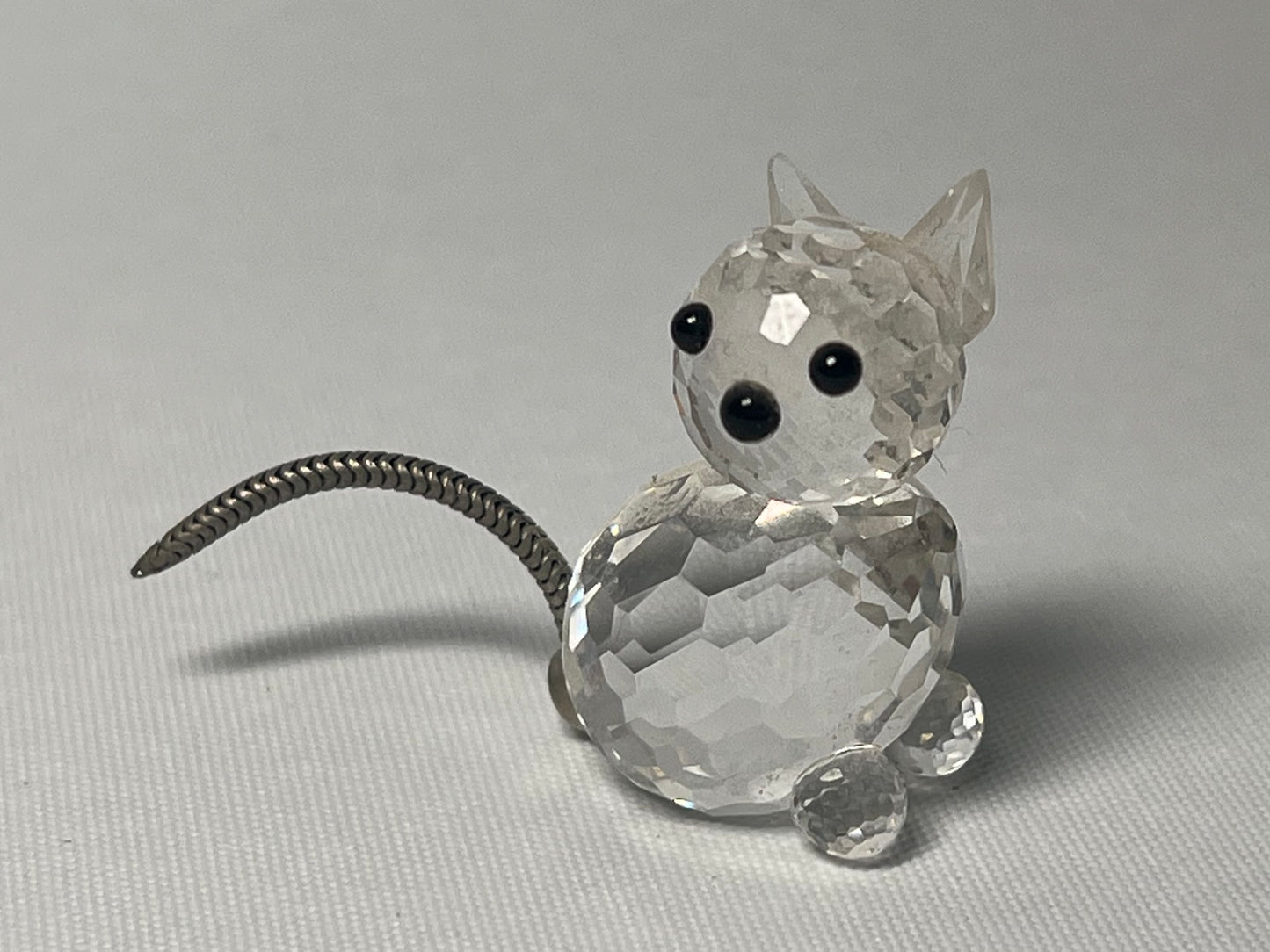 Swarovski Crystal Cat Figurine